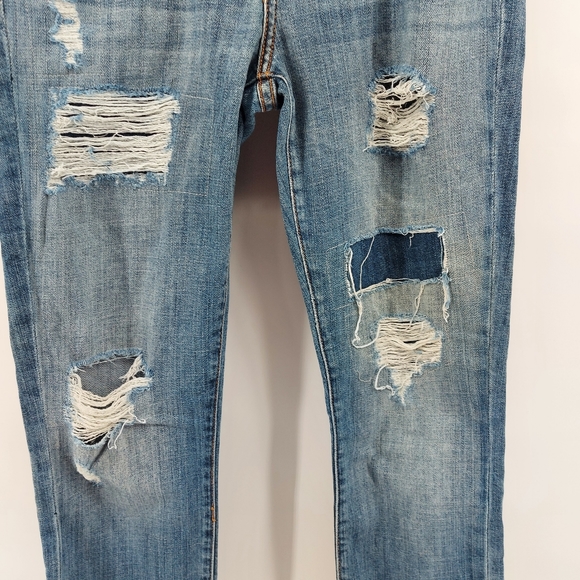 Current/Elliot The Stiletto 80's Skinny Cropped Jeans - Picture 2 of 8